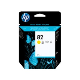 Картридж HP C4913A желтый № 82, оригинальный