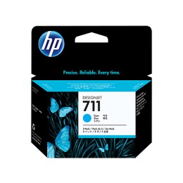 Картридж HP CZ134A (3*CZ130A голубой № 711), строенная упаковка, оригинальный