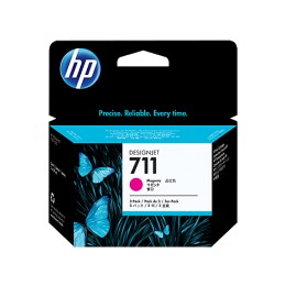 Картридж HP CZ135A (3*CZ131A пурпурный № 711), строенная упаковка, оригинальный