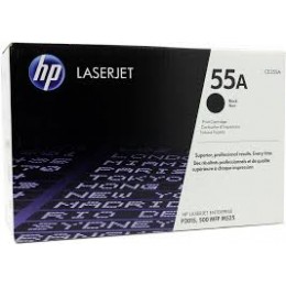 Картридж лазерный HP CE255A черный, оригинальный