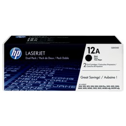 Картридж лазерный HP Q2612AF (2*Q2612A черный), сдвоенная упаковка, оригинальный