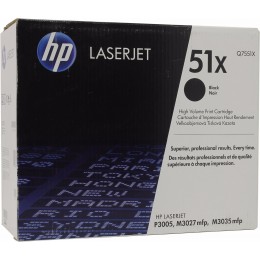 Картридж лазерный HP Q7551X черный, оригинальный