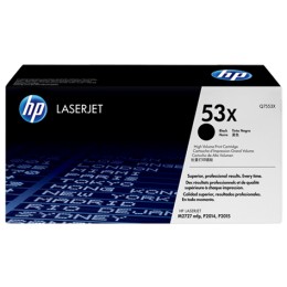 Картридж лазерный HP Q7553X черный, оригинальный